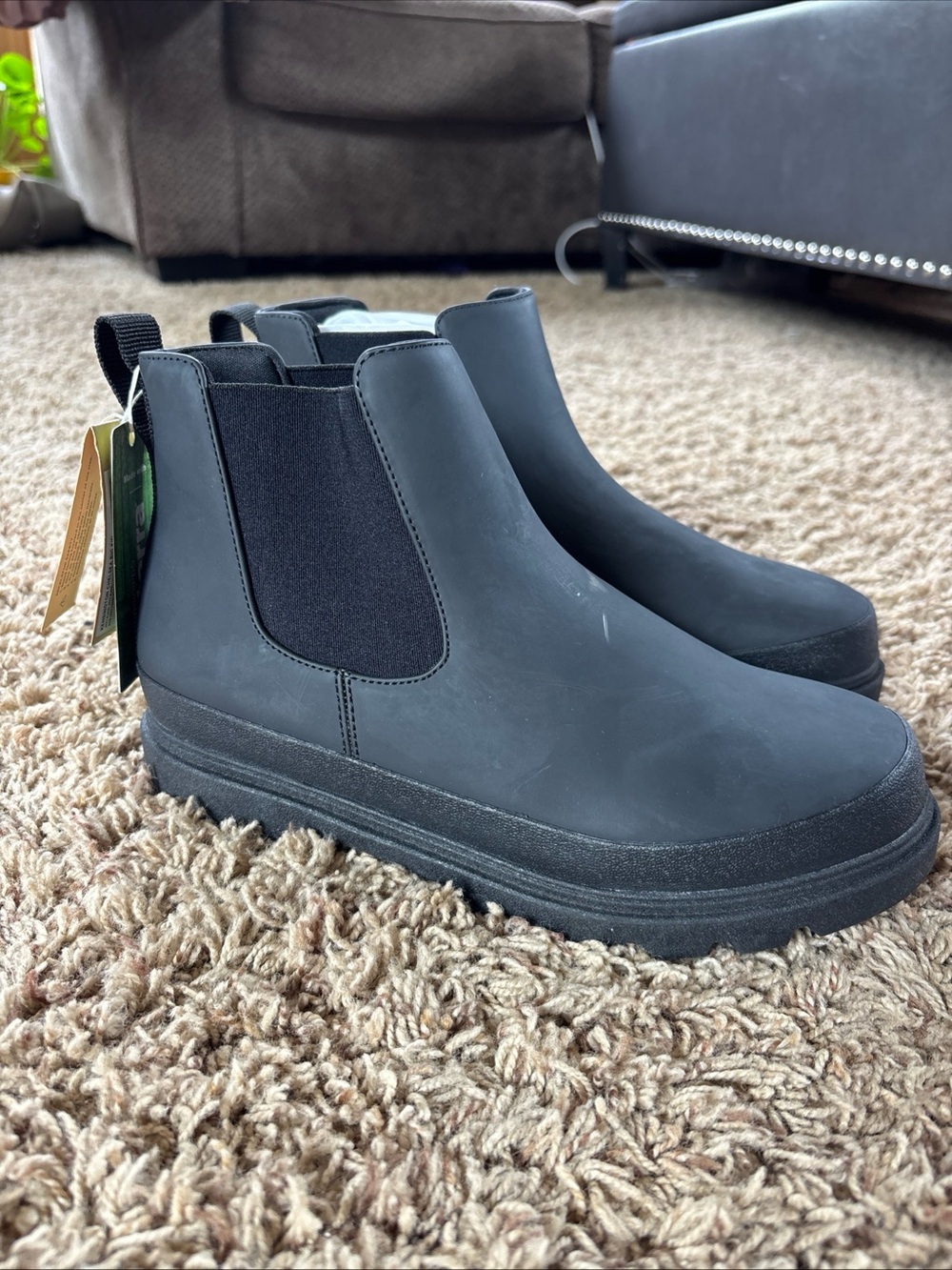 Native Kids Kensington Chelsea Unisex Booties for Youth Black 6 M